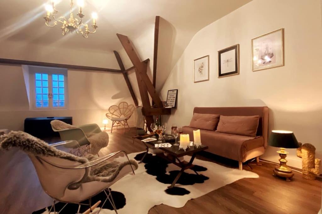 Grand Appartement Place Saint-Pierre, Proche Chateau De Saumur Et Bord De Loire" Exterior foto
